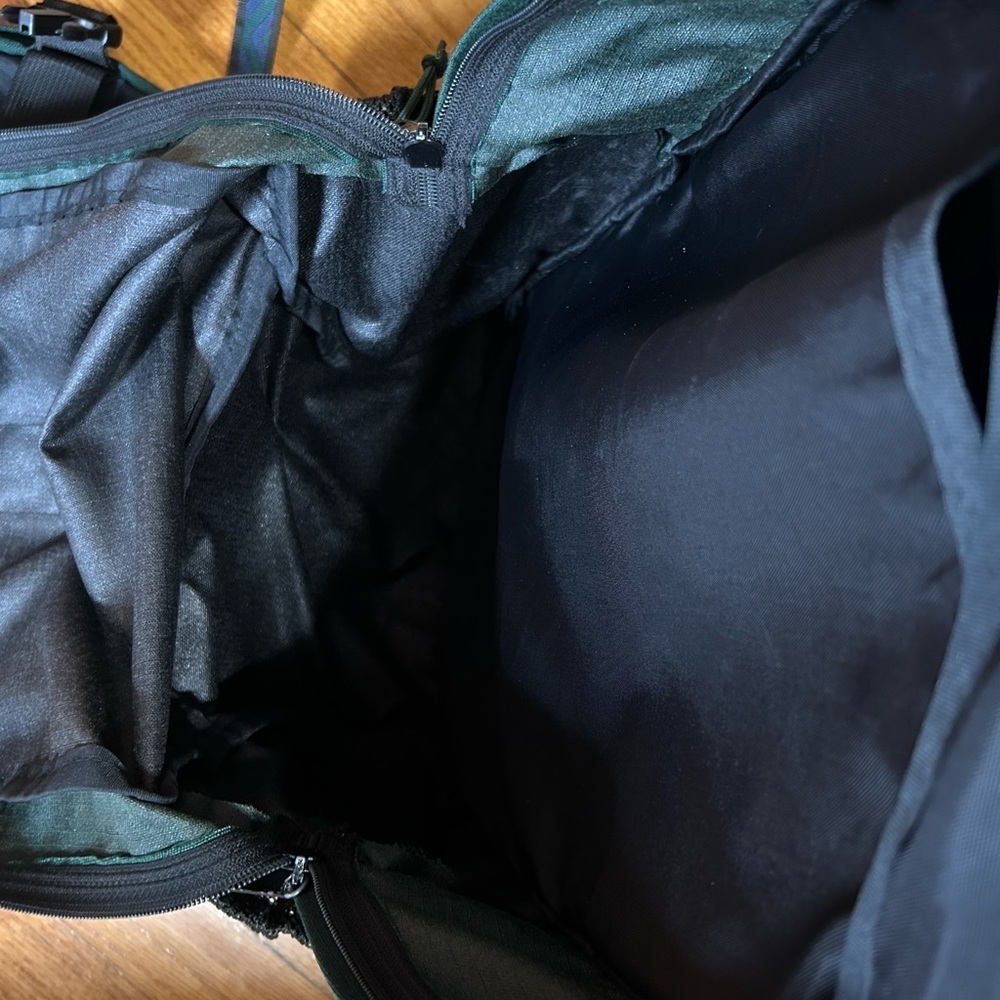 VTG 90s Jansport Large Hiking Backpack Made USA Talon zip - Picture 6 of 11